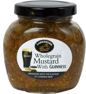 Lakeshore Wholegrain Mustard w/Guinness