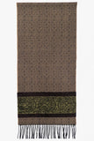 Celtic Border Scarf - Nordic Forest