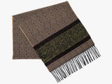Celtic Border Scarf - Nordic Forest