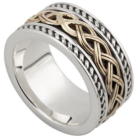 Wide Celtic Knot Band (2 Options)