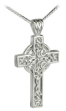 XL Celtic Cross - Sterling Silver