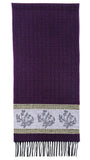 Thistle Scarf - Purple