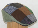 Patchwork Tweed Touring Cap